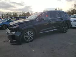 Salvage cars for sale at Baltimore, MD auction: 2019 Hyundai Santa FE Limited