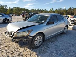 Salvage cars for sale at Houston, TX auction: 2010 Honda Accord LX