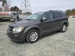 Salvage cars for sale at Mebane, NC auction: 2018 Dodge Journey SXT