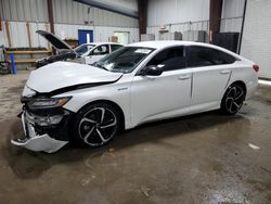 Salvage cars for sale at West Mifflin, PA auction: 2022 Honda Accord Hybrid Sport