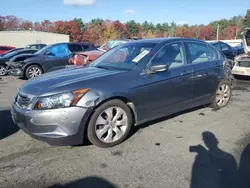 Salvage cars for sale at Exeter, RI auction: 2008 Honda Accord EXL