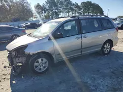 Salvage cars for sale from Copart Loganville, GA: 2004 Toyota Sienna CE