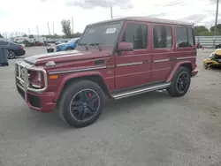 Mercedes-Benz g-Class salvage cars for sale: 2018 Mercedes-Benz G 63 AMG