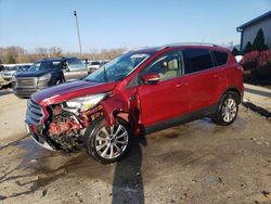 Salvage cars for sale at Louisville, KY auction: 2017 Ford Escape Titanium