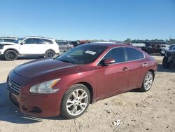 Salvage cars for sale at Houston, TX auction: 2013 Nissan Maxima S