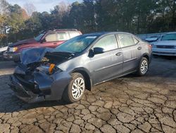 Vehiculos salvage en venta de Copart Austell, GA: 2018 Toyota Corolla L