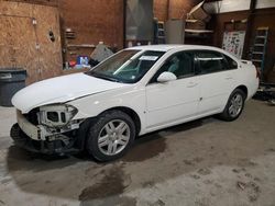 Salvage cars for sale at Ebensburg, PA auction: 2007 Chevrolet Impala LT