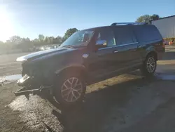 Ford salvage cars for sale: 2015 Ford Expedition EL XLT