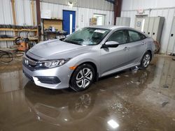 Salvage cars for sale at West Mifflin, PA auction: 2017 Honda Civic LX