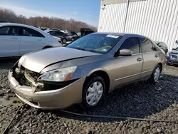 Honda salvage cars for sale: 2003 Honda Accord LX