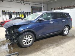 Salvage cars for sale at Candia, NH auction: 2019 KIA Sorento LX