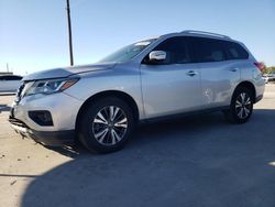 Nissan salvage cars for sale: 2017 Nissan Pathfinder S