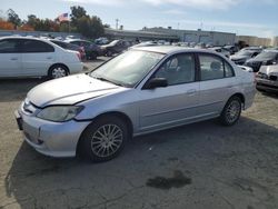 Salvage cars for sale from Copart Martinez, CA: 2005 Honda Civic LX