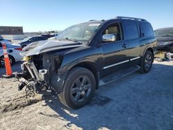 Salvage SUVs for sale at auction: 2014 Nissan Armada SV