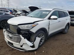 Salvage cars for sale from Copart Elgin, IL: 2018 Hyundai Santa FE SE