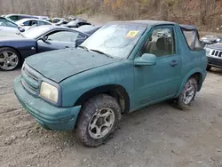 Salvage cars for sale at Marlboro, NY auction: 2001 Chevrolet Tracker ZR2