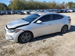 Salvage cars for sale at auction: 2017 Hyundai Elantra SE