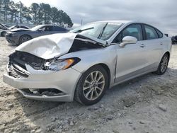 Vehiculos salvage en venta de Copart Loganville, GA: 2017 Ford Fusion SE