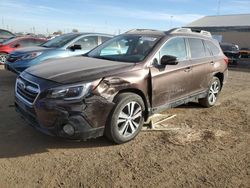 Salvage cars for sale at Brighton, CO auction: 2019 Subaru Outback 3.6R Limited