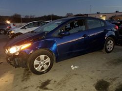 KIA Forte Vehiculos salvage en venta: 2018 KIA Forte LX