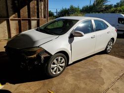 Toyota Corolla l Vehiculos salvage en venta: 2016 Toyota Corolla L