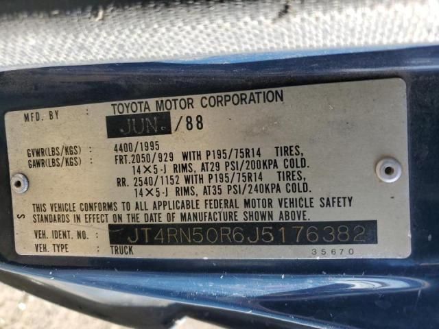 1988 Toyota Pickup 1/2 TON RN50