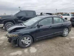 Honda salvage cars for sale: 2008 Honda Civic LX