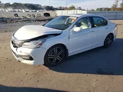 Vehiculos salvage en venta de Copart Dunn, NC: 2016 Honda Accord Touring