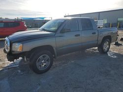 Salvage cars for sale at Arcadia, FL auction: 2005 Dodge Dakota Quad SLT