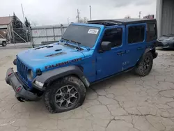 Jeep salvage cars for sale: 2021 Jeep Wrangler Unlimited Rubicon