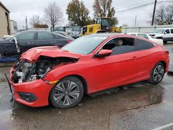 Honda salvage cars for sale: 2016 Honda Civic EX