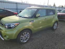 KIA Soul salvage cars for sale: 2018 KIA Soul +