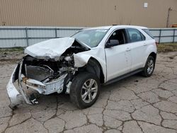 Salvage cars for sale at Lansing, MI auction: 2012 Chevrolet Equinox LS