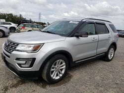 Salvage cars for sale at Riverview, FL auction: 2017 Ford Explorer XLT