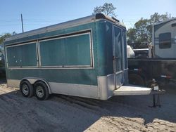 Salvage trucks for sale at Riverview, FL auction: 2001 Homemade Enclosed