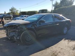 Salvage cars for sale at San Martin, CA auction: 2013 Toyota Camry L