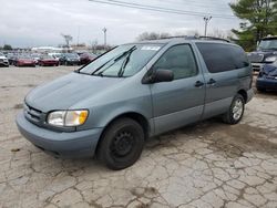 Salvage cars for sale at Lexington, KY auction: 2000 Toyota Sienna LE