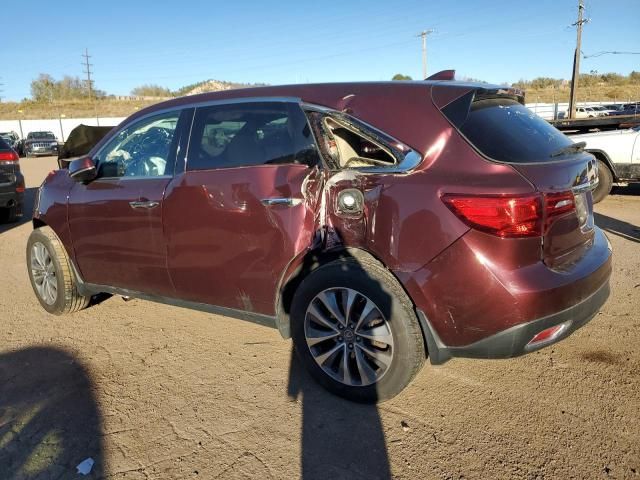 2016 Acura MDX Technology