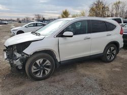 Salvage cars for sale at London, ON auction: 2016 Honda CR-V Touring