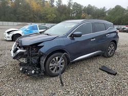 Nissan salvage cars for sale: 2016 Nissan Murano S