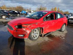 Salvage cars for sale at Woodburn, OR auction: 2015 Ford Focus SE