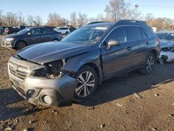 Subaru Outback salvage cars for sale: 2018 Subaru Outback 3.6R Limited