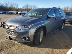 Salvage cars for sale at Marlboro, NY auction: 2020 Chevrolet Traverse LT