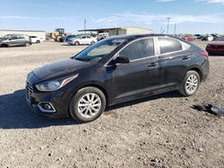 Salvage cars for sale at Temple, TX auction: 2022 Hyundai Accent SE