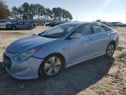 Salvage cars for sale at Loganville, GA auction: 2015 Hyundai Sonata Hybrid