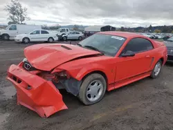 Salvage cars for sale at San Martin, CA auction: 2000 Ford Mustang