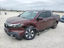 Salvage cars for sale at New Braunfels, TX auction: 2019 Honda Ridgeline RTL