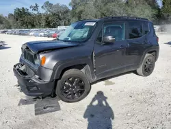 Salvage cars for sale from Copart Ocala, FL: 2016 Jeep Renegade Latitude