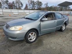 Toyota Vehiculos salvage en venta: 2003 Toyota Corolla CE