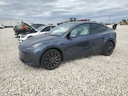 Salvage cars for sale at Taylor, TX auction: 2022 Tesla Model Y